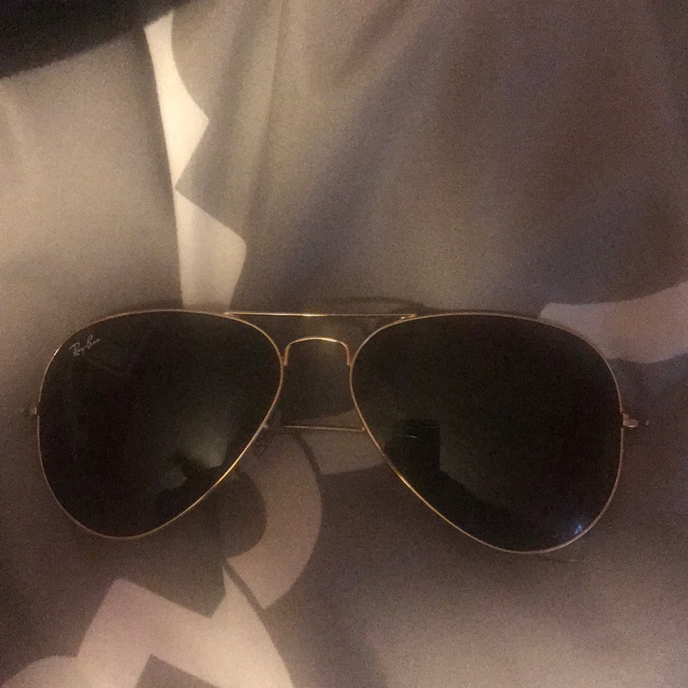 Ray Ban Classic Green Aviators